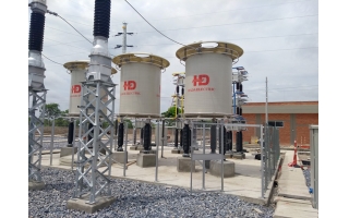 運(yùn)行于哥倫比亞的115kV串聯(lián)電抗器